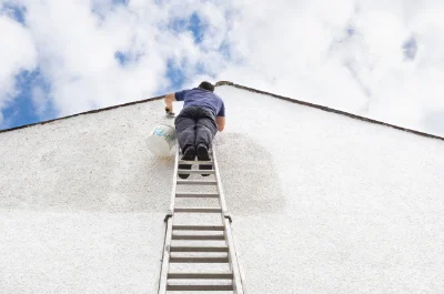 Peinture extérieure à Saint-Jean-Froidmentel — façades et ravalement